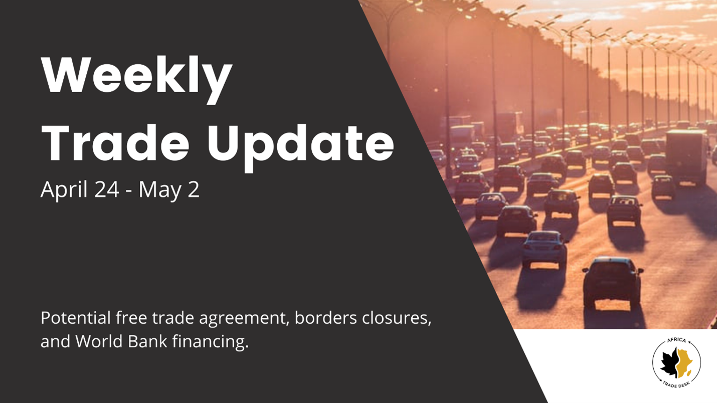 Weekly Trade Update: April 24-May 2, 2021